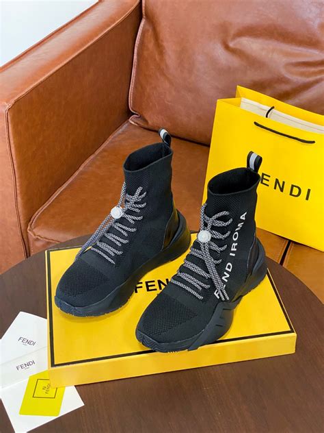 fendi shoes men free shipping|Fendi high top sneakers men's.